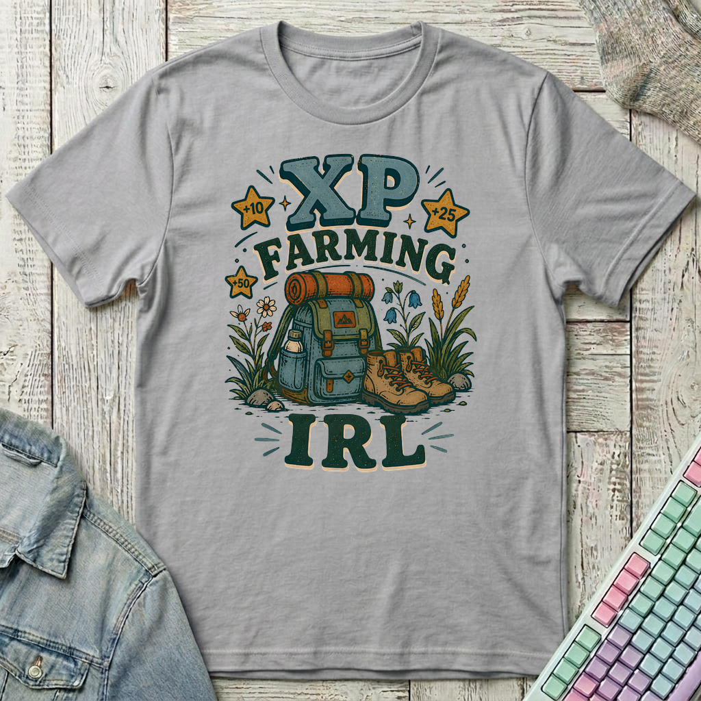 XP Farming IRL T-Shirt - XP Farming IRL_sport_grey