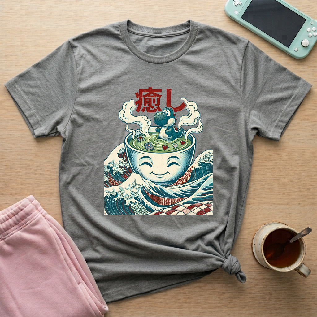 Yarn Monster – Healing Mode T-Shirt - Yarn Monster – Healing Mode_graphite_heather