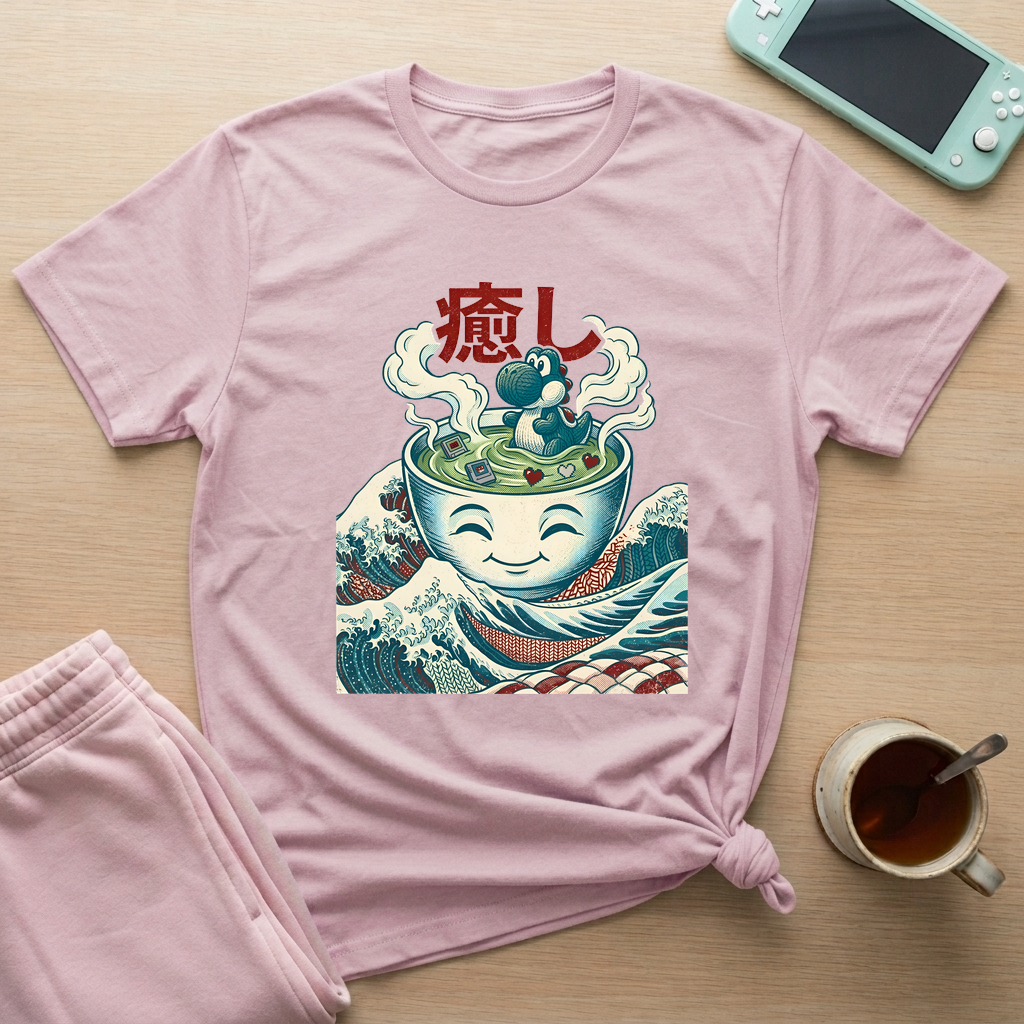 Yarn Monster – Healing Mode T-Shirt - Yarn Monster – Healing Mode_light_pink