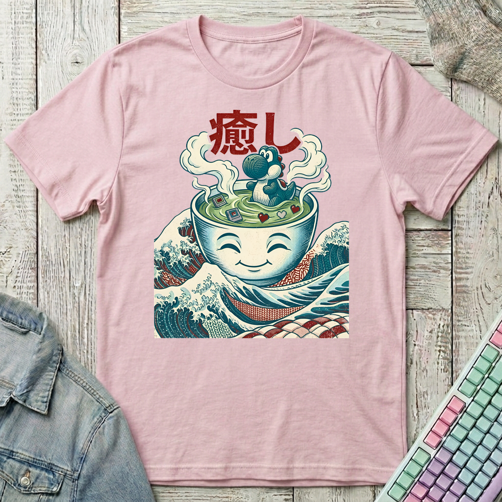 Yarn Monster – Healing Mode T-Shirt - Yarn Monster – Healing Mode_light_pink