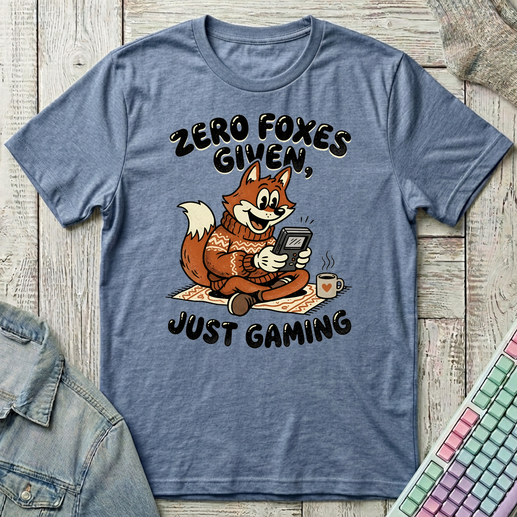 Zero Fox Given T-Shirt - Zero Fox Given_heather_indigo