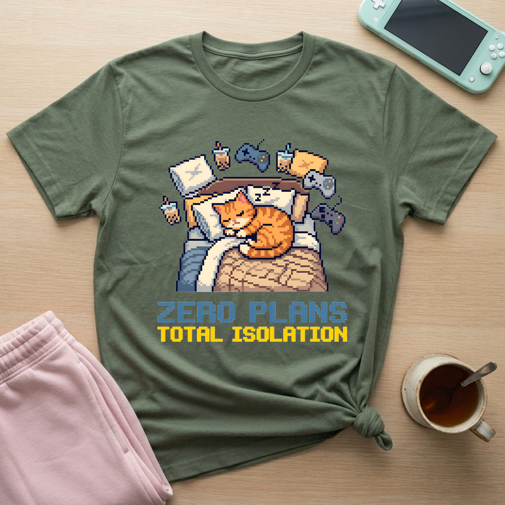 Zero Plans Total Isolation T-Shirt - Zero Plans Total Isolation_military_green