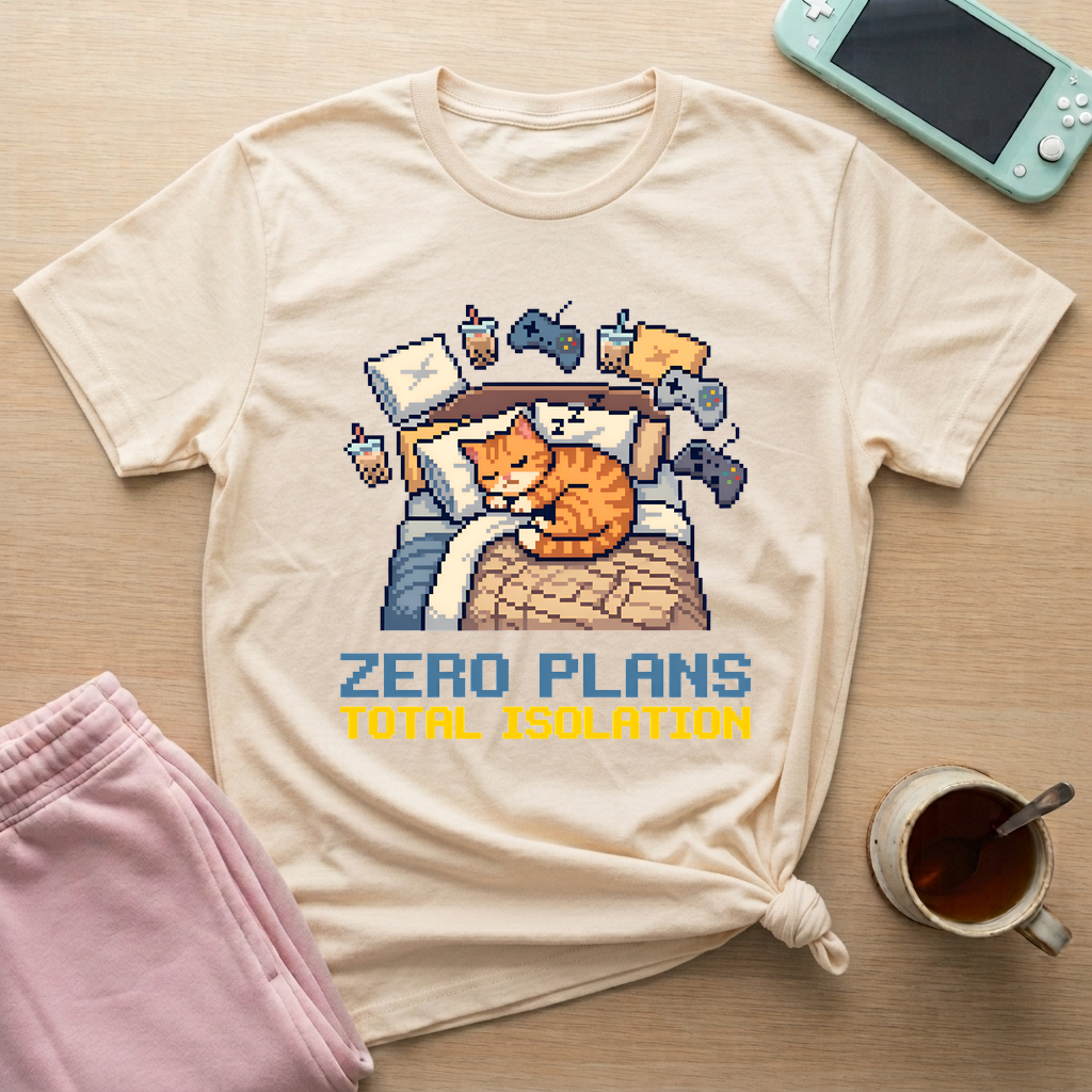 Zero Plans Total Isolation T-Shirt - Zero Plans Total Isolation_natural