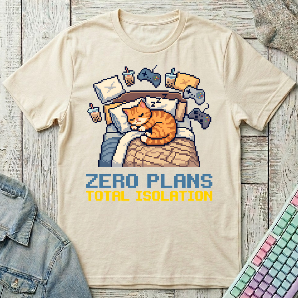 Zero Plans Total Isolation T-Shirt - Zero Plans Total Isolation_natural