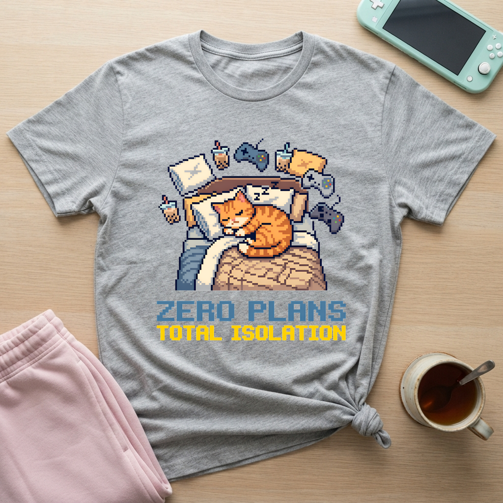 Zero Plans Total Isolation T-Shirt - Zero Plans Total Isolation_sport_grey
