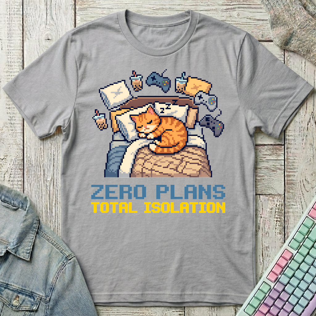 Zero Plans Total Isolation T-Shirt - Zero Plans Total Isolation_sport_grey